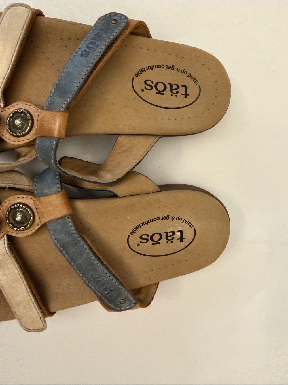 Taos Footwear Women’s Adj. Neutral Sandals Sz 10 - Picture 10 of 11